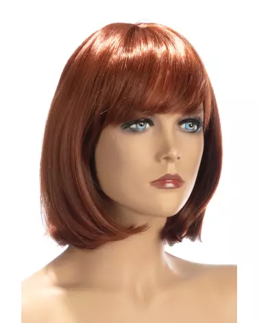 Perruque Camila mi-longue rousse World Wigs style naturel-1