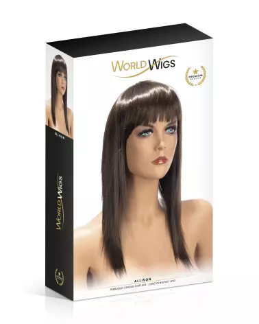 Perruque longue châtain Allison de World Wigs-2