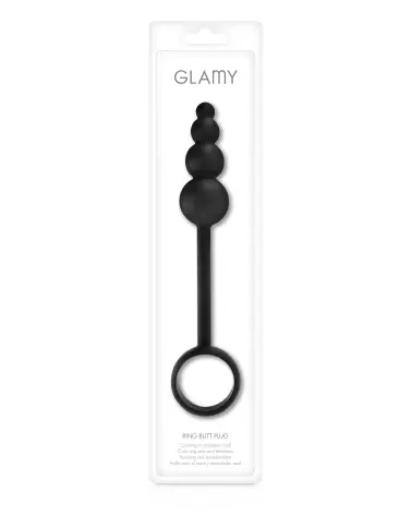 Image du Ring Butt Plug Glamy pour stimulation anale sécurisée et confortable-2