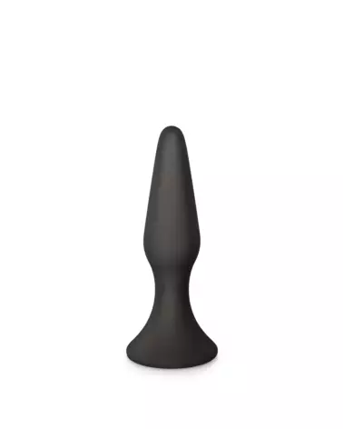 Image du Glamy First Plug Medium Black, plug anal ergonomique et discret-1