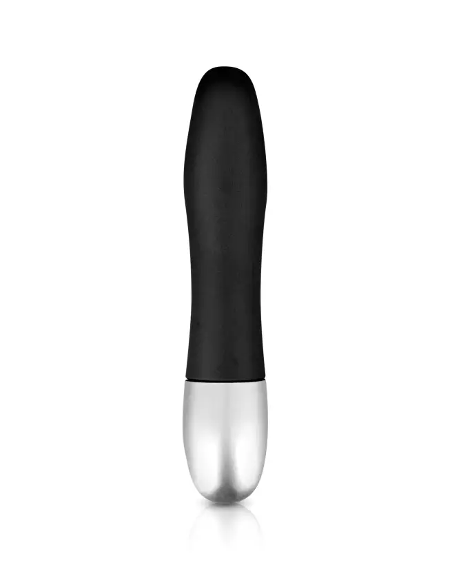 Image du Mini Vibro Glamy Finger Black, stimulateur discret et puissant-1