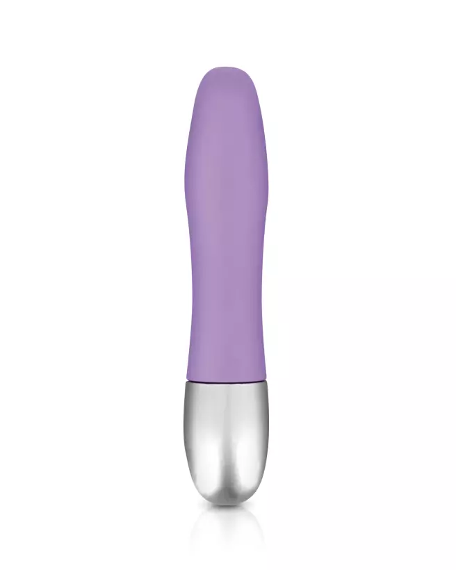 Image du Mini Vibro Glamy Finger Violet, vibromasseur compact et discret-1