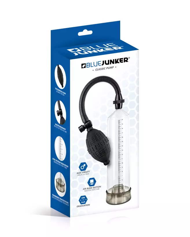 Image de la pompe à pénis MALE DEVELOPER D1 BLUE JUNKER pour amélioration masculine et performance optimale-2