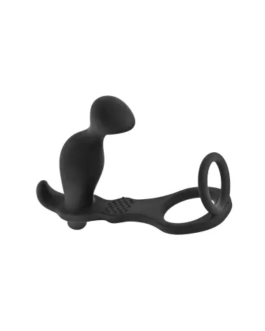 Image du Cockring Plug AP070 Black de Blue Junker, optimisé pour la stimulation prostatique-3