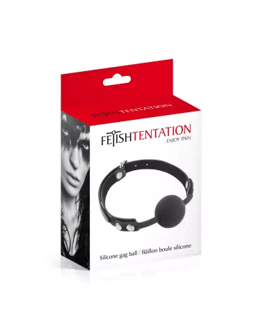Baillon Boule Fetish Tentation pour jeux de soumission BDSM-2