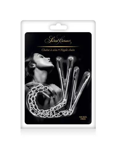 Pinces à seins Sweet Caress pour stimulation des tétons et clitoris-2