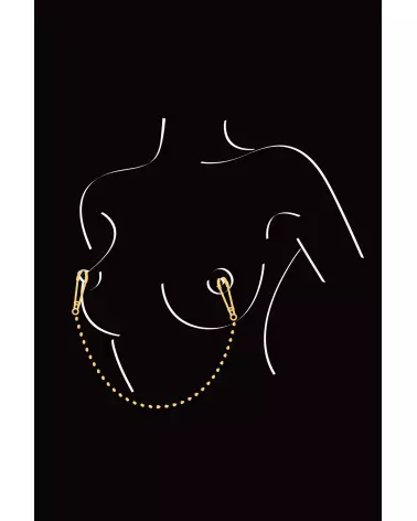 Pinces à seins Sweet Caress pour stimulation des tétons et clitoris-3
