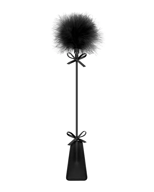 Mini Pompons Black de Sweet Caress pour martinets et fouets élégants-1