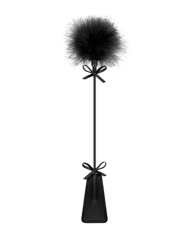 Mini Pompons Black de Sweet Caress pour martinets et fouets élégants-1