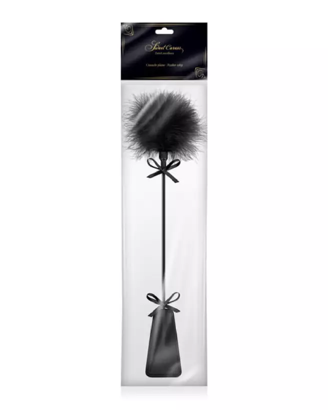 Mini Pompons Black de Sweet Caress pour martinets et fouets élégants-3