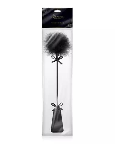 Mini Pompons Black de Sweet Caress pour martinets et fouets élégants-3