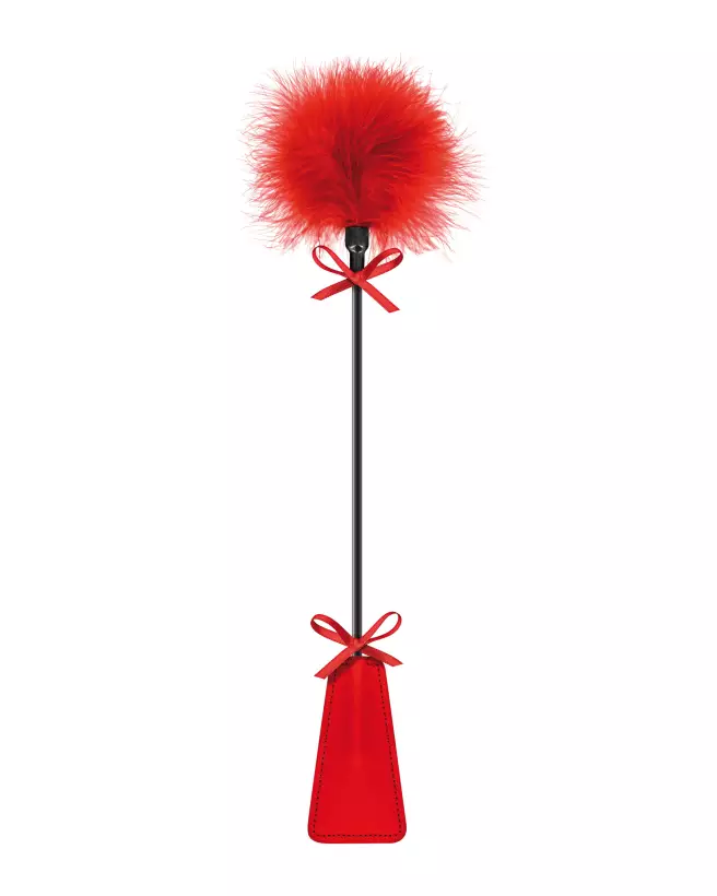 Mini Pompons Red Sweet Caress pour jeux érotiques BDSM-1