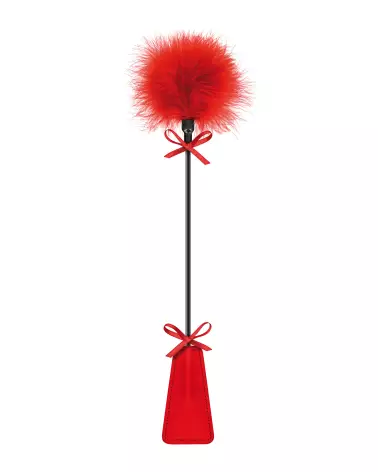 Mini Pompons Red Sweet Caress pour jeux érotiques BDSM-1