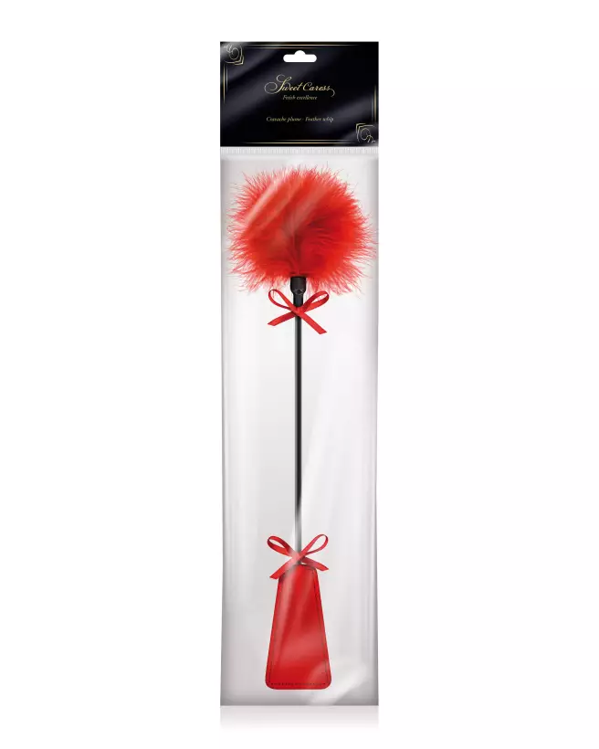 Mini Pompons Red Sweet Caress pour jeux érotiques BDSM-2