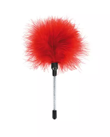 Plumeau Caresse Red Sweet Caress pour jeux intimes et sensuels-1