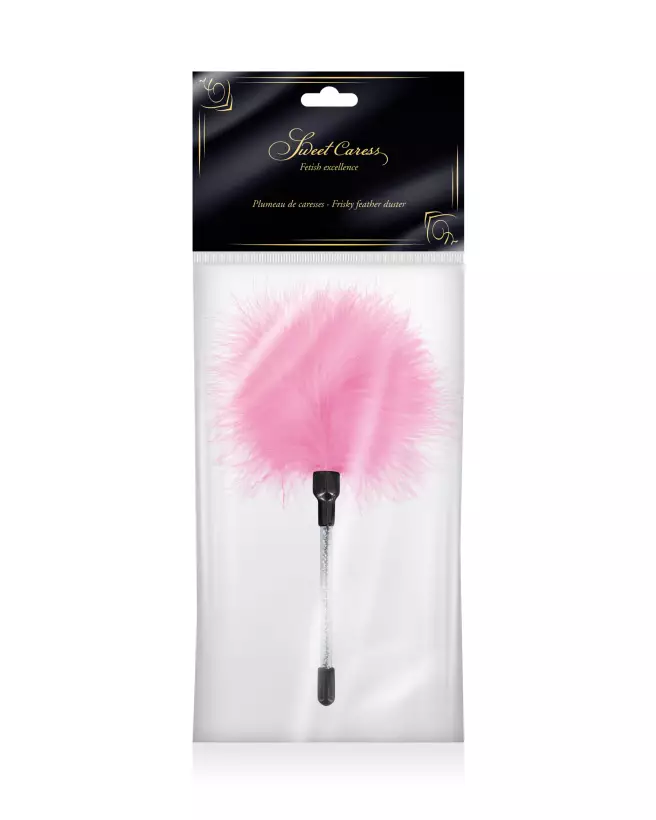 Plumeau Pink Sensuel Sweet Caress pour Jeux Coquins-2