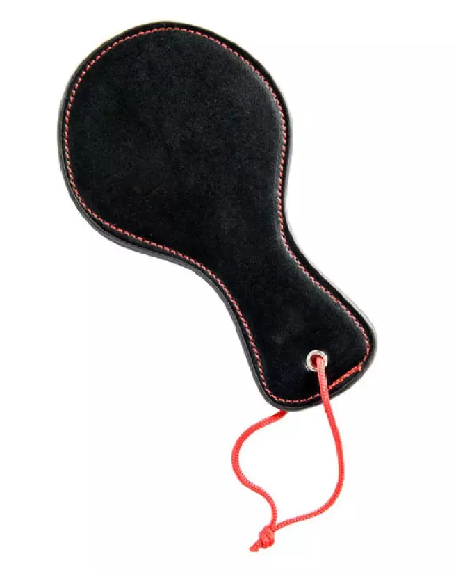 Mini Tapette Noire Wolnash pour jeux de soumission et domination-1