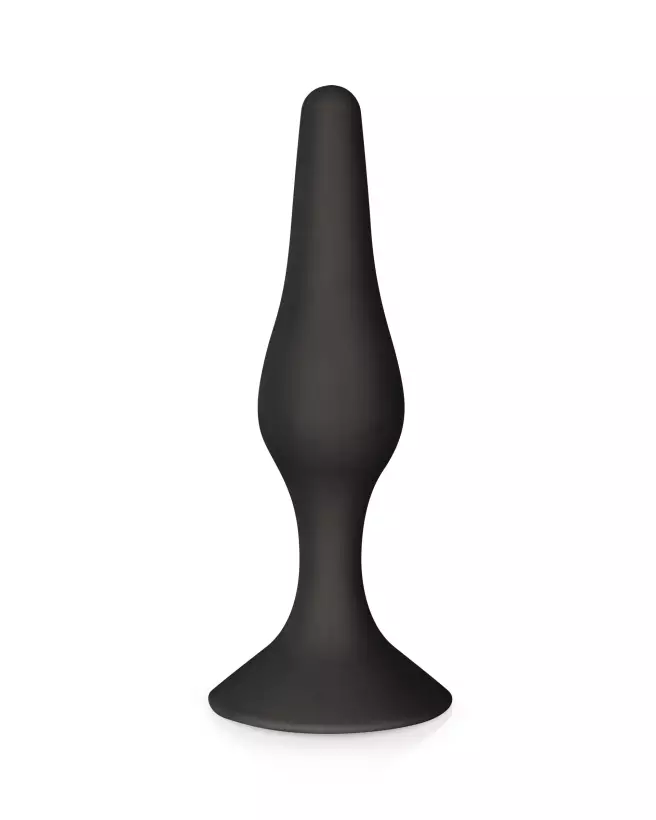 Image du Plug Anal Glamy Fin Black L, confort ergonomique et design élégant-1