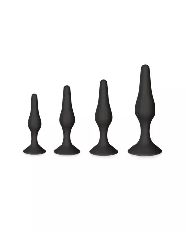 Image du Kit Anal Plug Fin Glamy Black pour débutants et amateurs-3