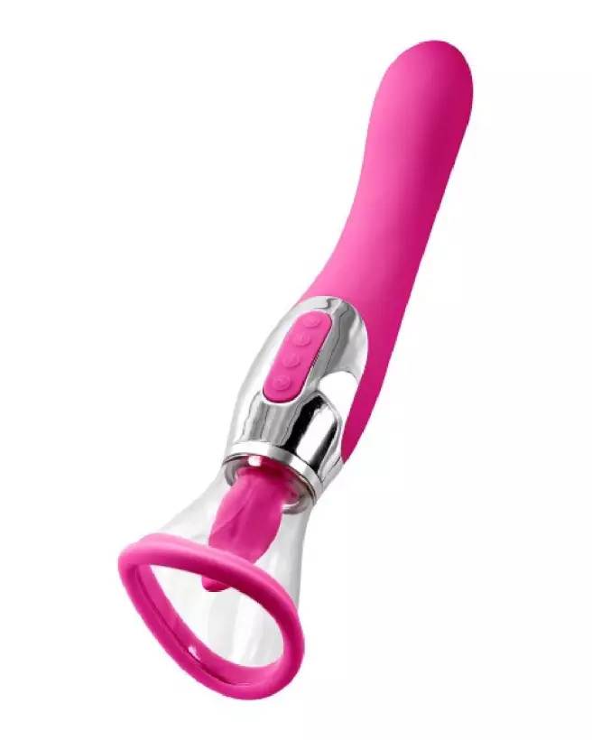 Image du stimulateur clitoridien HARMONY FUSHIA YOBA, design élégant et ergonomique-1