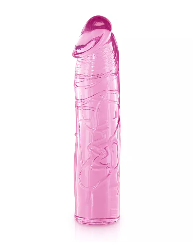 Gode rose en jelly clair de PURE JELLY pour plaisir doux et sûr-1