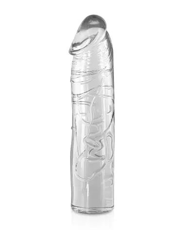 Image du Gode Droit Transparent Jelly de Pure Jelly, sextoy souple et élégant-1