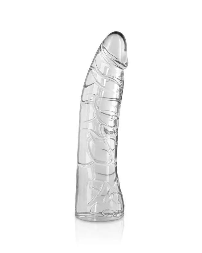 Gode Courbe Transparent Jelly de Pure Jelly pour Plaisir Intime-1