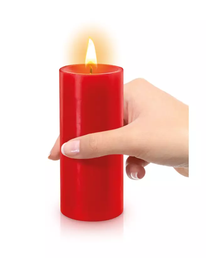 Bougie basse température rouge Fetish Tentation pour jeux érotiques-4