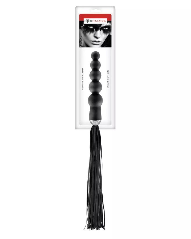 Image du Martinet Manche Chapelet Fetish Tentation pour jeux de domination et soumission-2