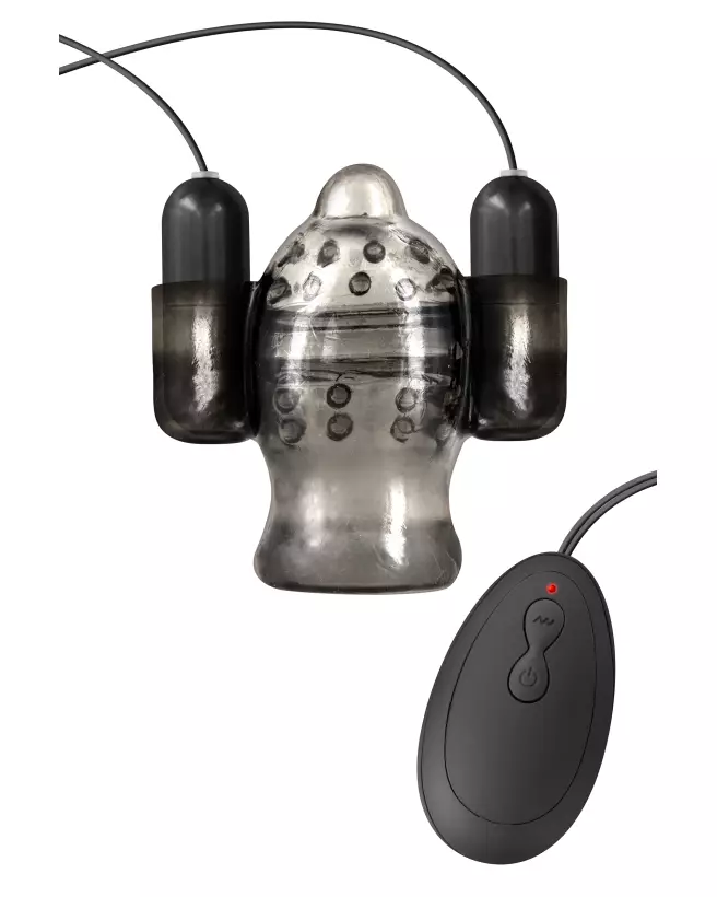 Image du Masturbator Trainer Jelly de Blue Junker, stimulateur masculin ergonomique-1