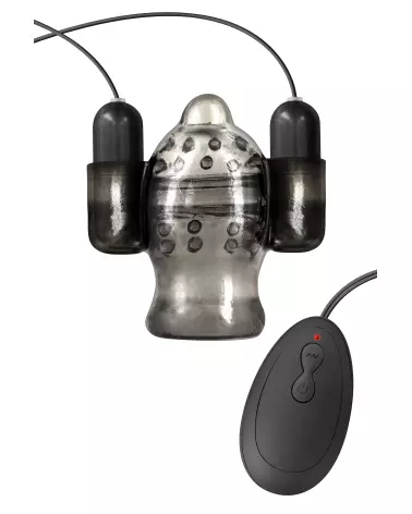 Image du Masturbator Trainer Jelly de Blue Junker, stimulateur masculin ergonomique-1