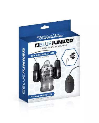 Image du Masturbator Trainer Jelly de Blue Junker, stimulateur masculin ergonomique-2