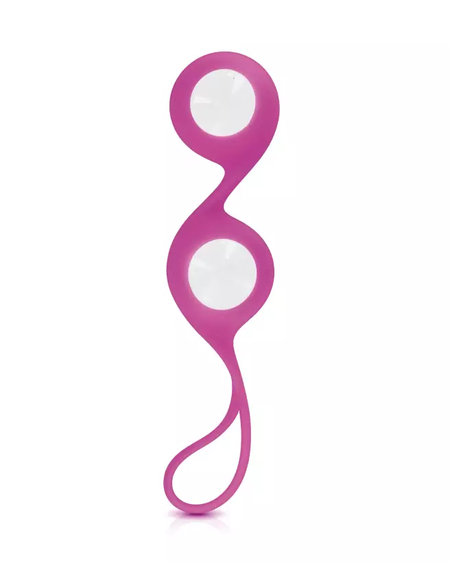 Image des Boules de Geisha Glamy Cristal Love Balls pour tonification pelvienne et plaisir subtil-3