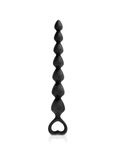 Image du stimulateur anal BACK LOVE BLACK SMALL de Glamy - Confort et Plaisir-1