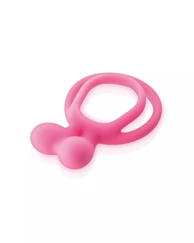 Double Cockring Pink de Glamy pour performance et confort optimal-3
