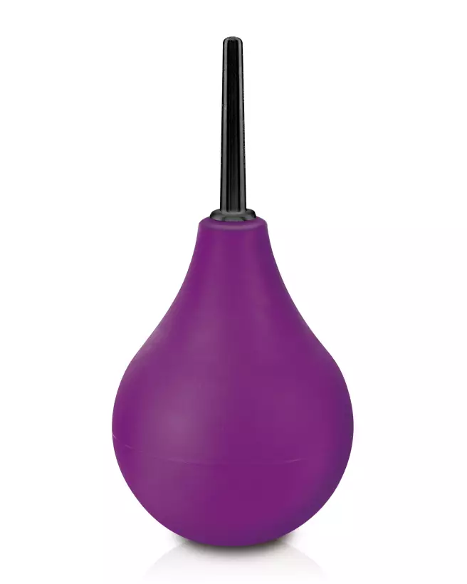Poire à lavement Showerplay violette 224ml pour hygiène intime sans phtalate-1