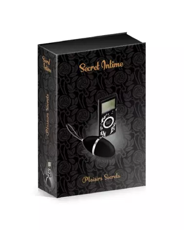 Image de l'EGG SECRET INTIME BLACK, oeuf vibrant télécommandé par Secret Intime-2