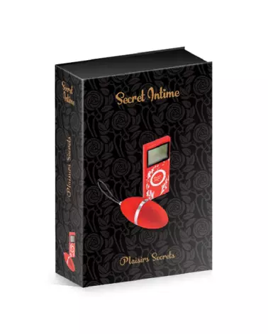 Image de l'EGG SECRET INTIME RED, oeuf vibrant télécommandé pour plaisir discret-2