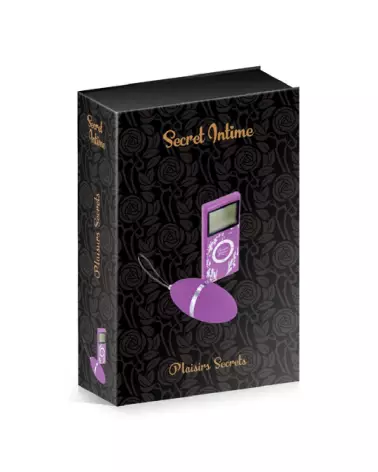 Image de l'EGG SECRET INTIME PURPLE, oeuf vibrant télécommandé de SECRET INTIME-2