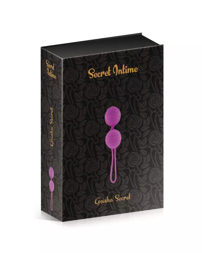 Image du produit GEISHA SECRET INTIME PURPLE, boules de Geisha pour renforcement pelvien et plaisir intime.-2