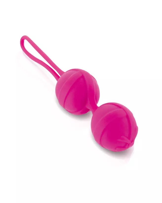 Image des Boules de Geisha GEISHA SECRET INTIME FUSCHIA, accessoire pour renforcement pelvien et stimulation intime-1