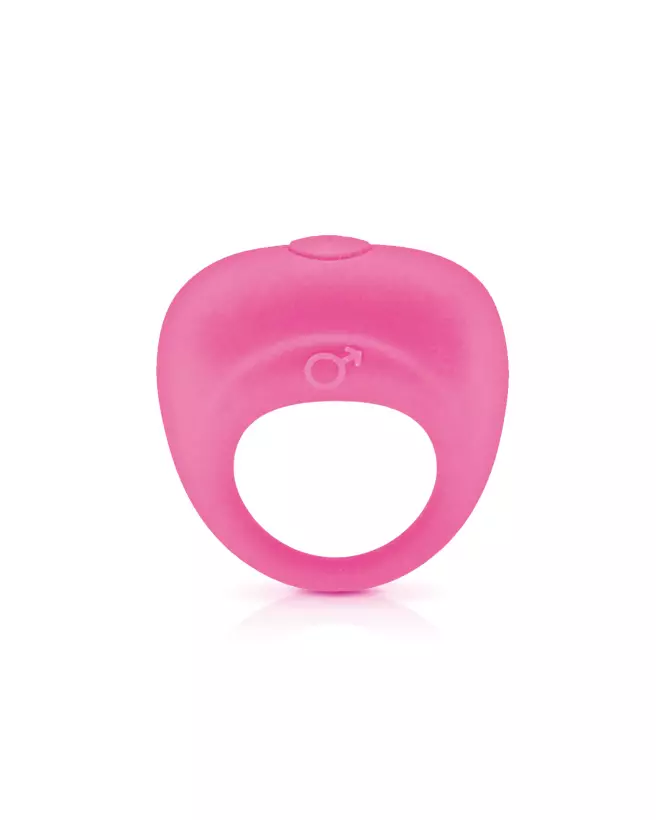 Cockring vibrant rose Glamy pour performance et plaisir améliorés-1