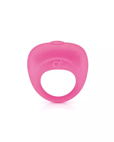 Cockring vibrant rose Glamy pour performance et plaisir améliorés-1