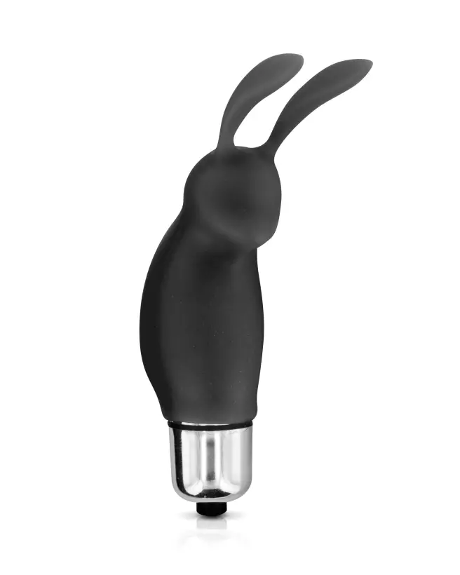 Mini Rabbit Black Glamy stimulateur clitoridien pour plaisir intense-1