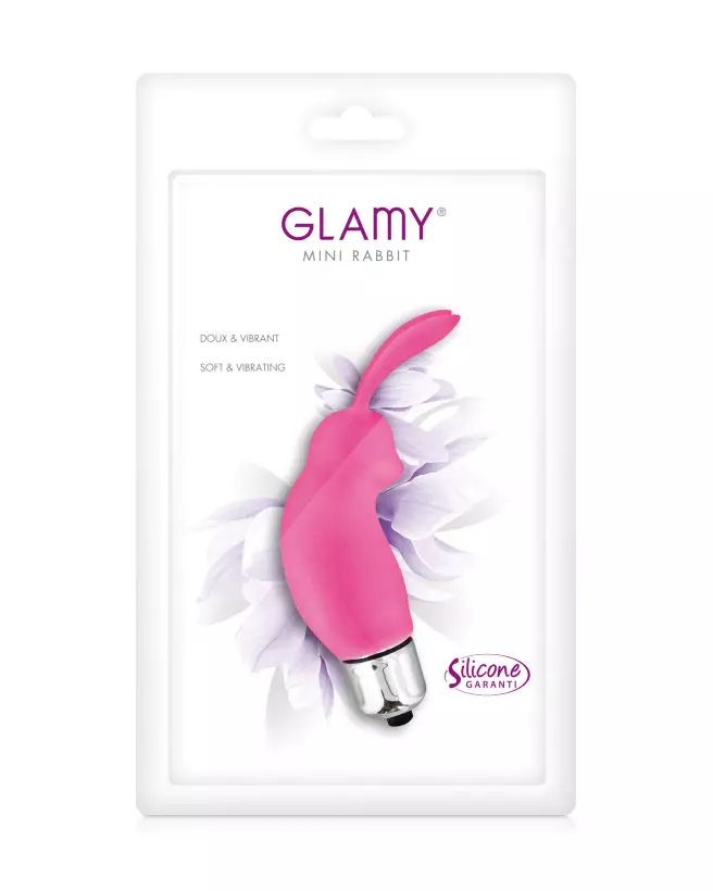 Image du Mini Rabbit Pink Glamy, stimulateur clitoridien efficace et discret-2