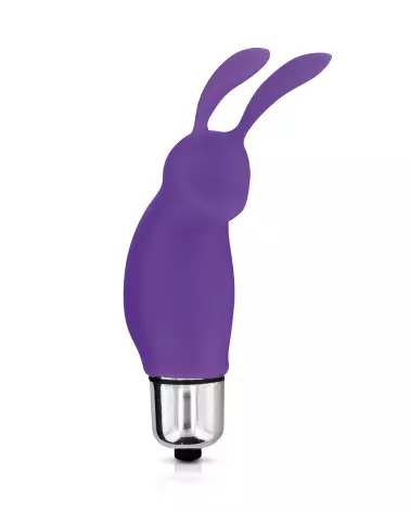 Image du MINI RABBIT PURPLE GLAMY de Glamy, stimulateur clitoridien ergonomique-1