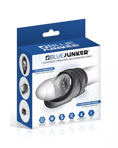 Masturbateur Compact Lines de BLUE JUNKER, design discret et efficace pour plaisir maximal-2