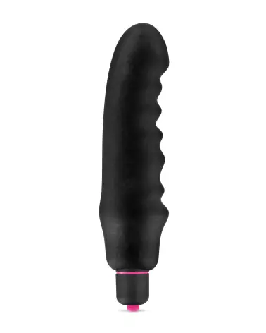 MY FIRST CHUBBIE BLACK vibromasseur pour débutants en silicone doux-1
