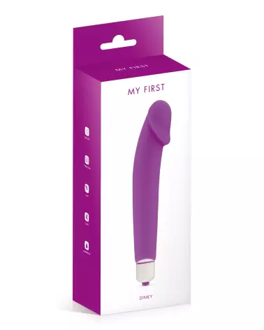 Image du vibromasseur MY FIRST DINKY PURPLE, sextoy discret et efficace pour plaisir personnel-2