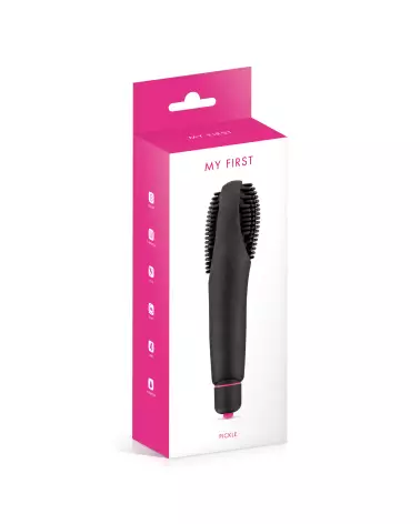 Vibromasseur MY FIRST PICKLE BLACK élégant et performant-2